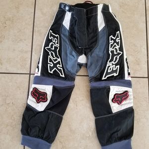 Motocross Riding Gear Fox Racing 180 Black & Gray